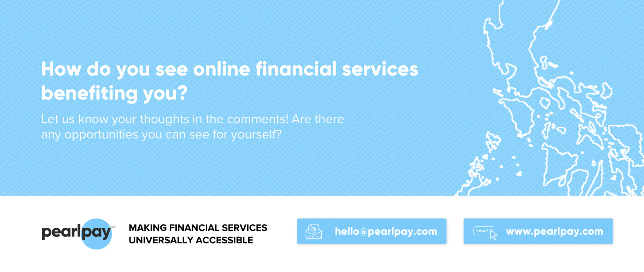 How do you see online financial services benefiting you